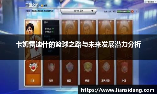 卡姆雷迪什的篮球之路与未来发展潜力分析